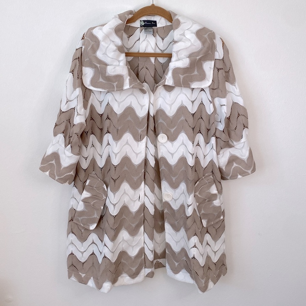 Damee Inc Size Small Swing Coat Lagenlook